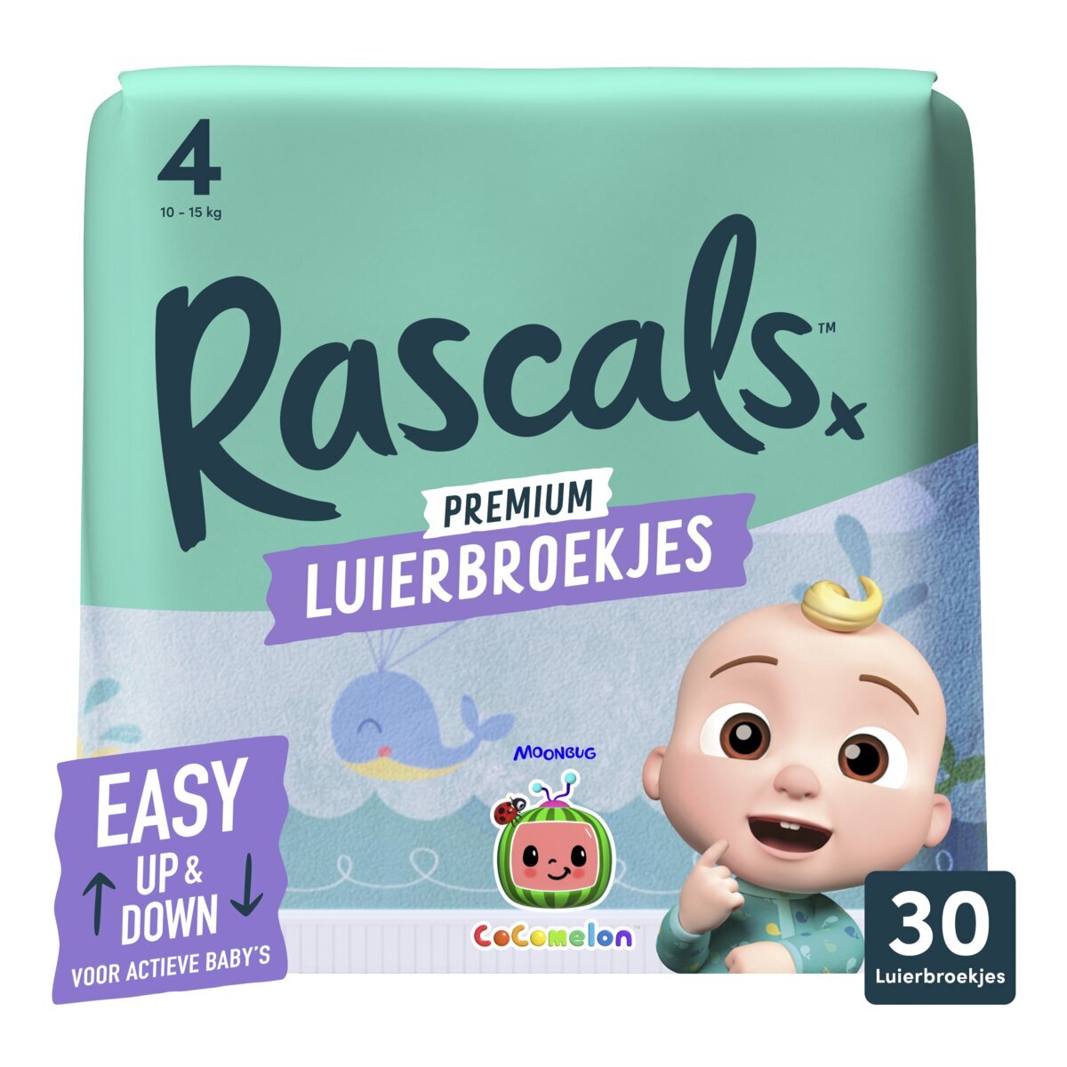 Rascals Maat 4 Cocomelon Luierbroekjes