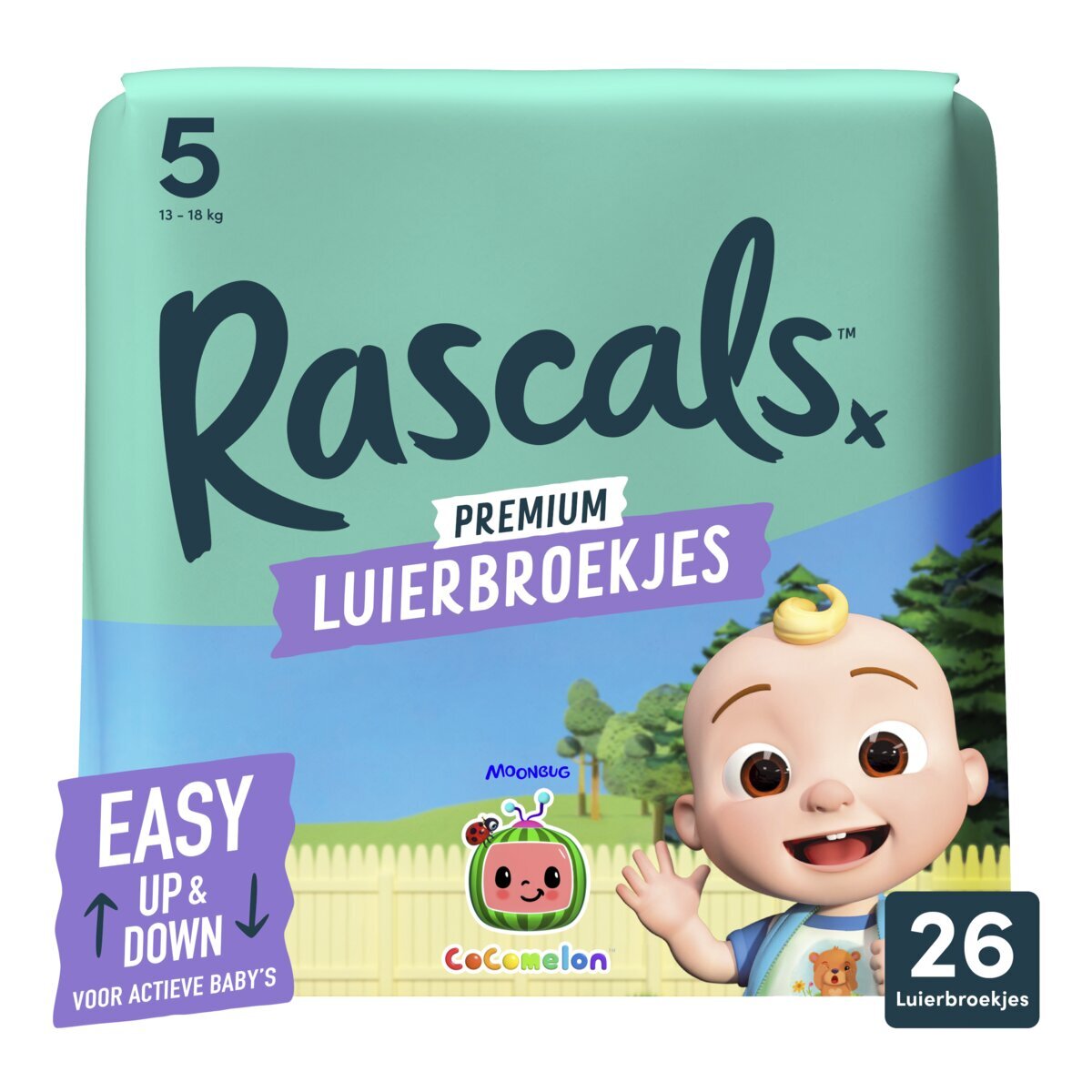 Rascals Maat 5 Cocomelon Luierbroekjes