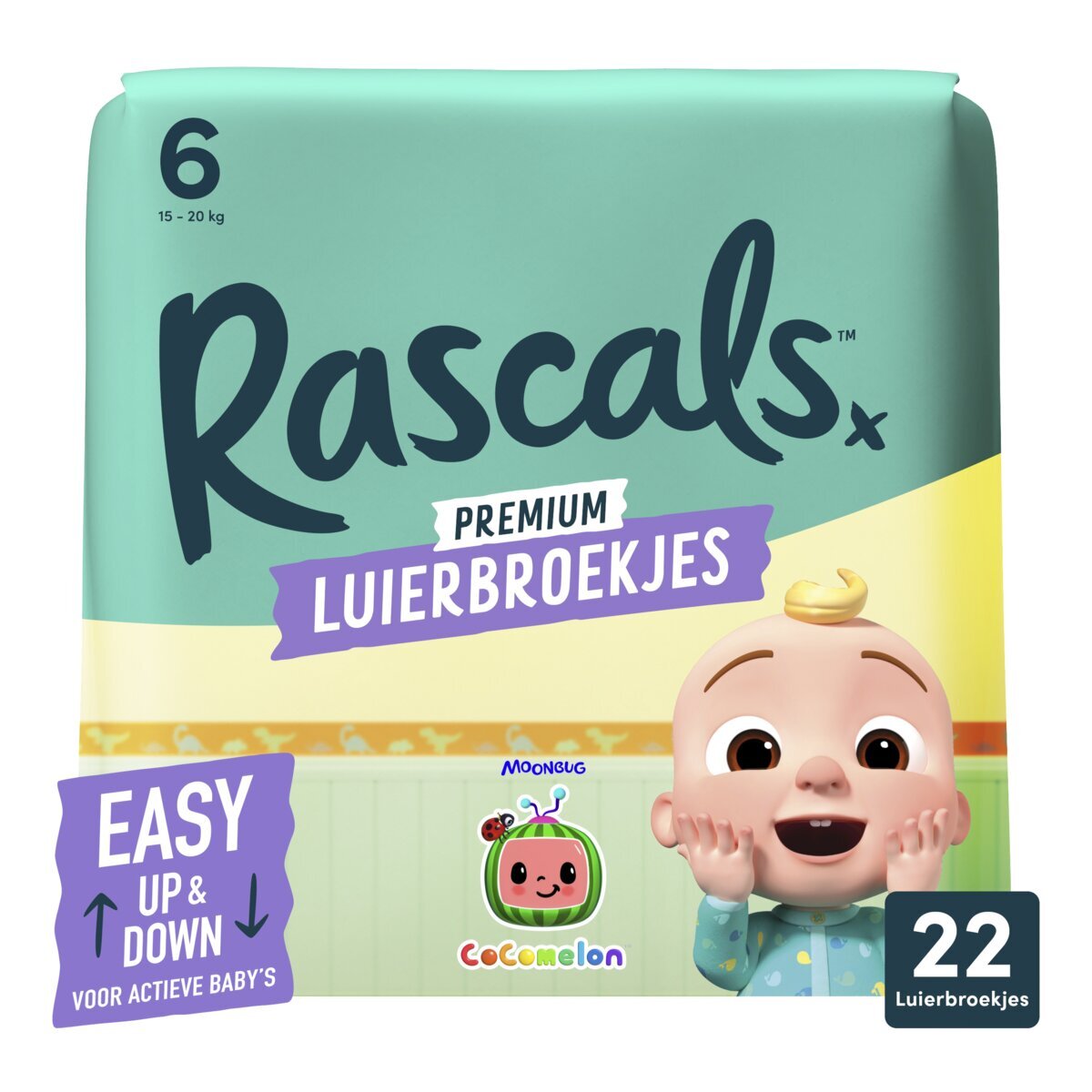 Rascals Maat 6 Cocomelon Luierbroekjes