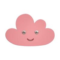 Roommate Cloud Muurhaak Pastel Rose