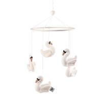 Sebra Baby Mobile – Swans