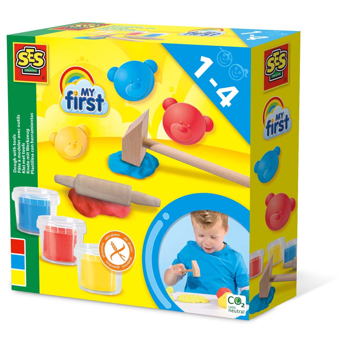 SES My First klei met tools 3x 90 gram