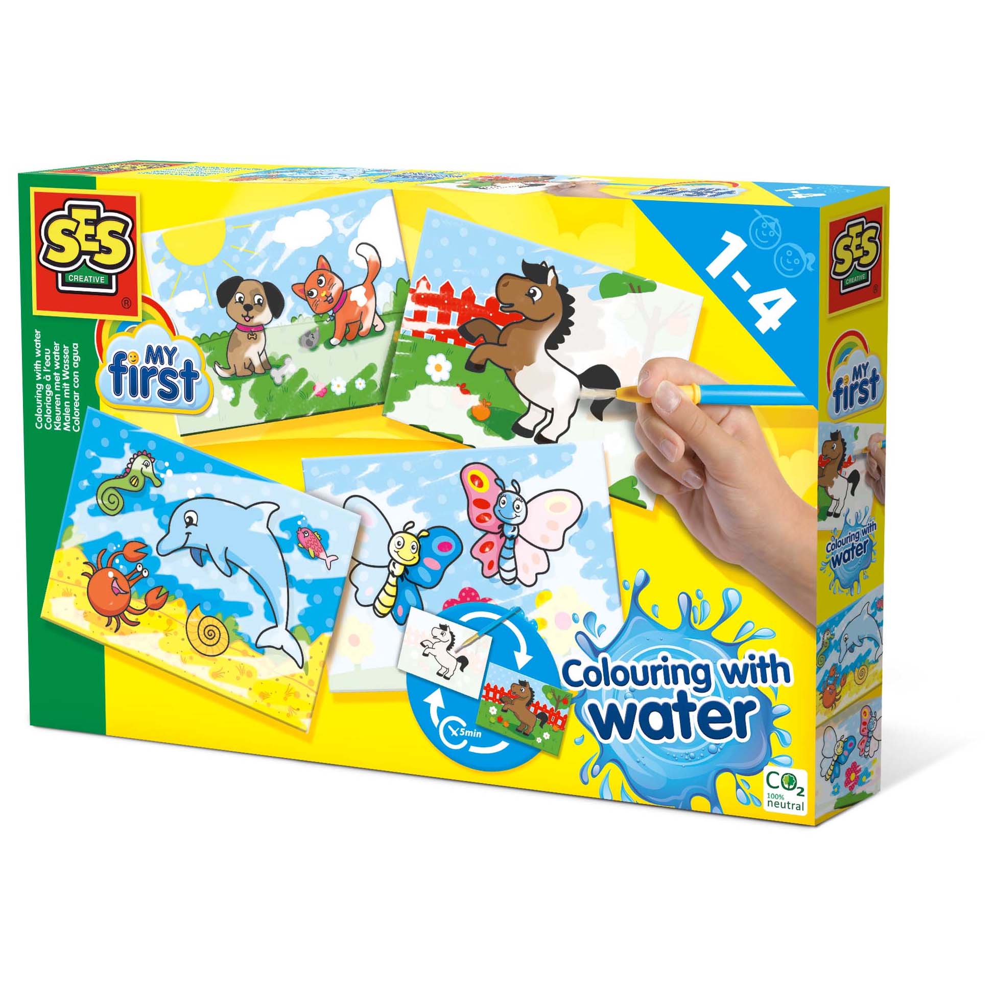 SES My First kleuren met water