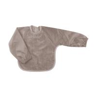 Silly Billyz Slabbetje – Towel Small - Lange Mouw - Taupe