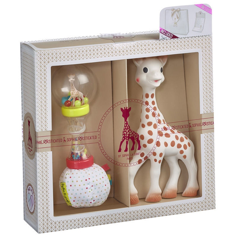 Sophie de giraf cadeauset 4-delig