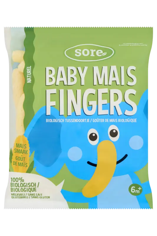 Sore Baby maisfingers naturel 6m+
