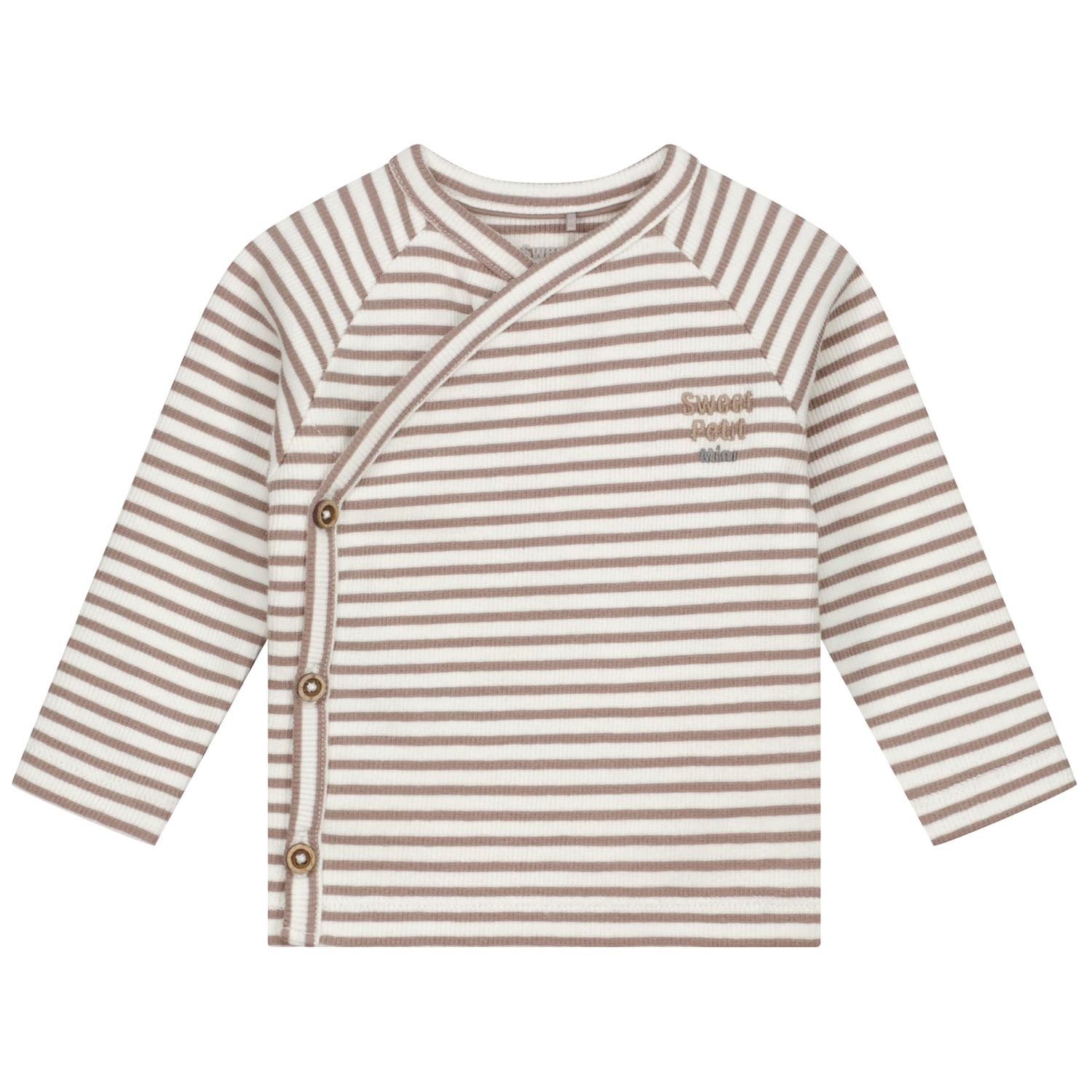Sweet Petit Mini overslagshirt rib