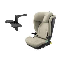 Thule Autostoel Palm Booster + Thule Palm Voetsteun - Soft Beige