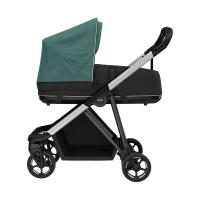 Thule Shine Kinderwagen 2-in-1 Aluminium / Mallard Green