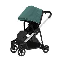 Thule Shine Kinderwagen Aluminium / Mallard Green