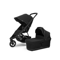 Thule Spring 2 Buggy 2-in-1 - Black On Black | Thule Reiswieg - Black | Reiswieg Adapters