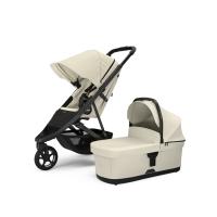 Thule Spring 2 Buggy 2-in-1 - Soft Beige On Black | Thule Reiswieg - Soft Beige | Reiswieg Adapters