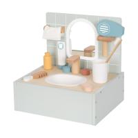 Tooky Toy Badkamer Speelset Mini - Hout