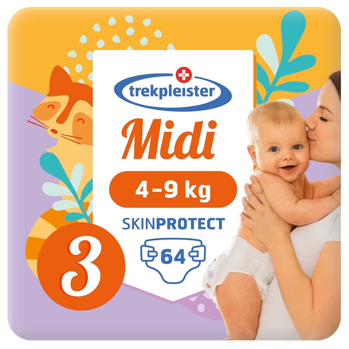 Trekpleister Maat 3 Midi Valuepack Luiers
