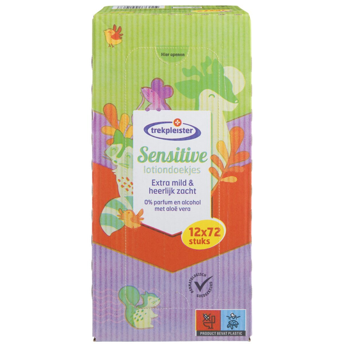 Trekpleister Sensitive Lotiondoekjes