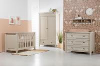 TWF Ledikant 70 x 140 Incl. Juniorzijde - Commode 3 Laden Granada