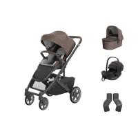 UPPAbaby Cruz V3 Kinderwagen Owen + UPPAbaby Cruz Autostoel Adapters + Baby-Safe Pro Autostoel - Pitch Black