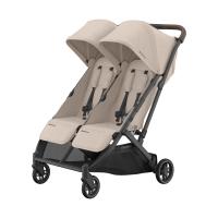 UPPAbaby MINU Duo Buggy - Ada Carbon Frame Met Kastanje Bruin Leer