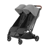 UPPAbaby MINU Duo Buggy - Greyson Carbon Frame Met Bruin Leer