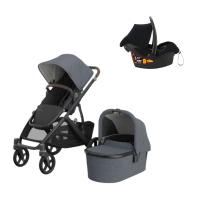 UPPAbaby Vista V3 Kinderwagen 3-in-1 - Julian | Kidsriver Autostoel - Curve - Black