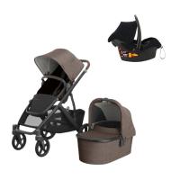 UPPAbaby Vista V3 Kinderwagen 3-in-1 - Owen | Kidsriver Autostoel - Curve - Black