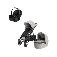 UPPAbaby VISTA V3 Kinderwagen 3-in-1 - Savannah | Joolz X Maxi-Cosi Pebble 360 Pro 2 Autostoeltje