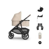 UPPAbaby VISTA V3 Kinderwagen Bundel - Liam | Dubatti by Römer Babysafe Pro Autostoeltje | Dubatti by Römer Vario Base 5Z