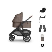 UPPAbaby VISTA V3 Kinderwagen Bundel - Owen | Dubatti by Römer Babysafe Pro Autostoeltje | Dubatti by Römer Vario Base 5Z