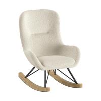 Vipack Schommelstoel - Rocky - Mini - Beige Bouclé