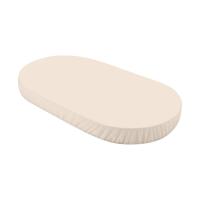 Waldin Hoeslaken - Large Sheet 73x122 - Ovaal Babybed 7in1 - Beige