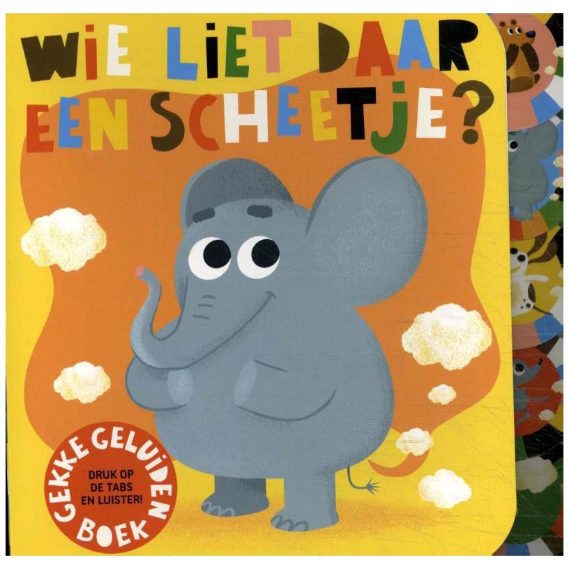 Wie liet daar een scheetje