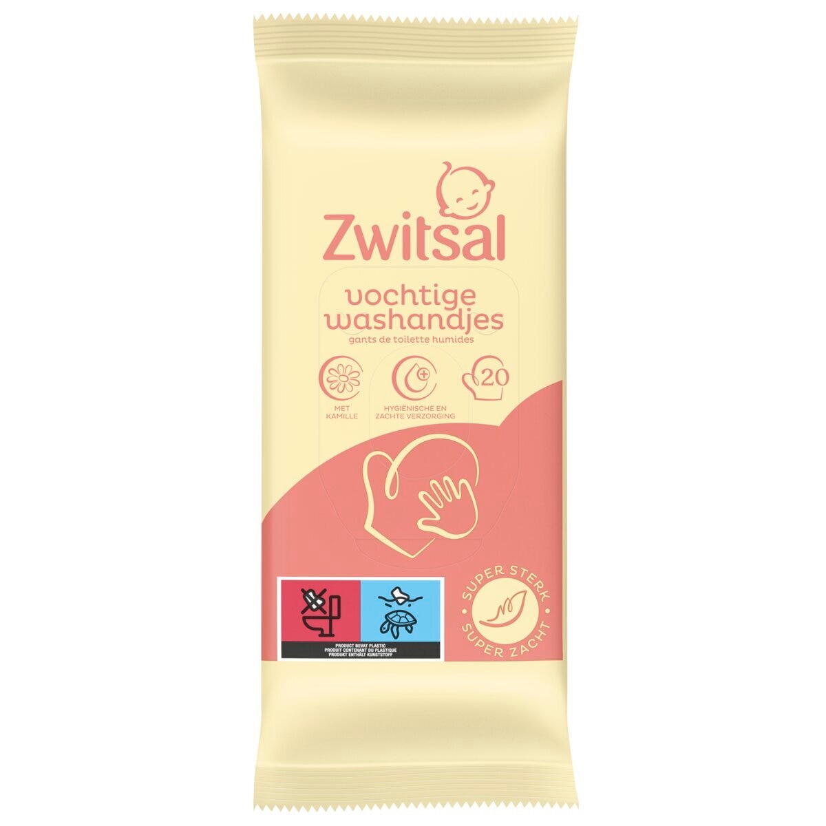 Zwitsal Goedemorgen Vochtige Washandjes